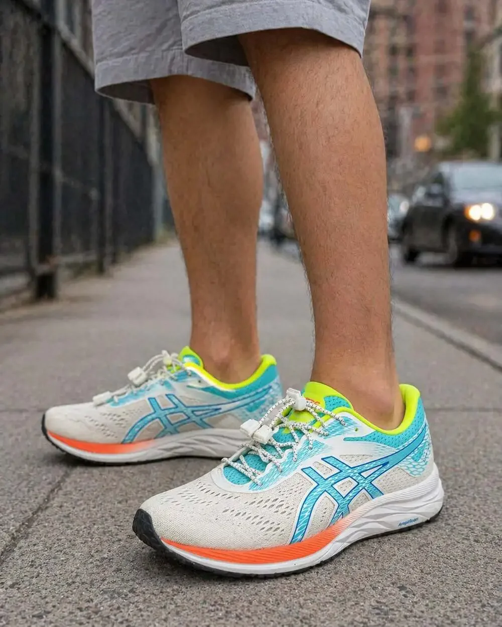 ASICS Gel-Excite 6‎ Women's Running Shoes White/Blue/Orange Size 10